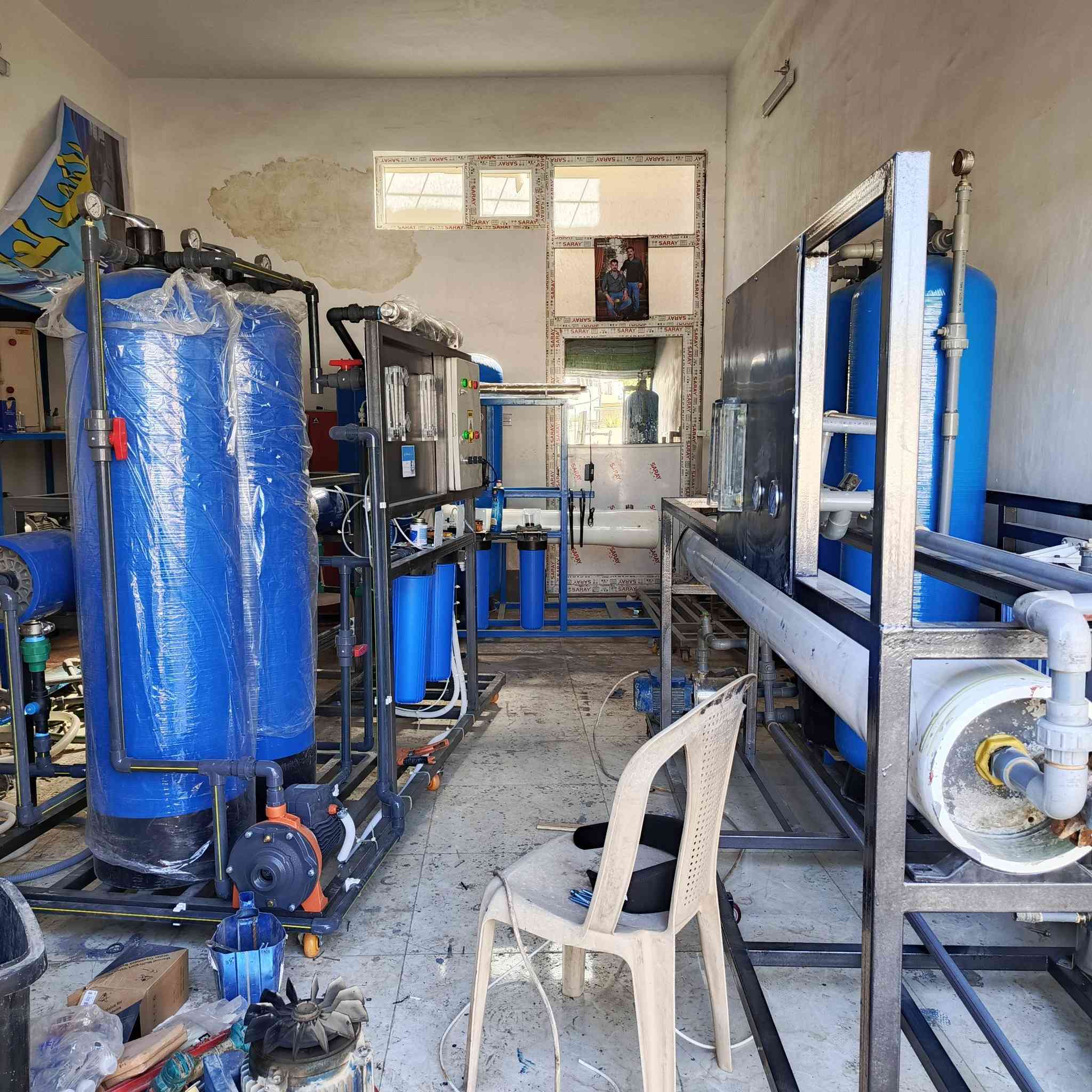 مركز الشهد لمعالجة المياه 
تتوفر منضومه مياه Ro سعة 2000 لتر في الساعه مضخات ايطالي حصرا ممبرينات درجه اولى جدد غير مستخدمات طك الكارتون خزانات عدد 2 سعة 5000 لتر تدريجه مع الكاربون جدد نقل وتنصيب وضمان 6 أشهر للاستفسار الاتصال على الارقام 
*********** ابو مهدي الناشي وات 
*********** ابو مهدي الناشي وات
