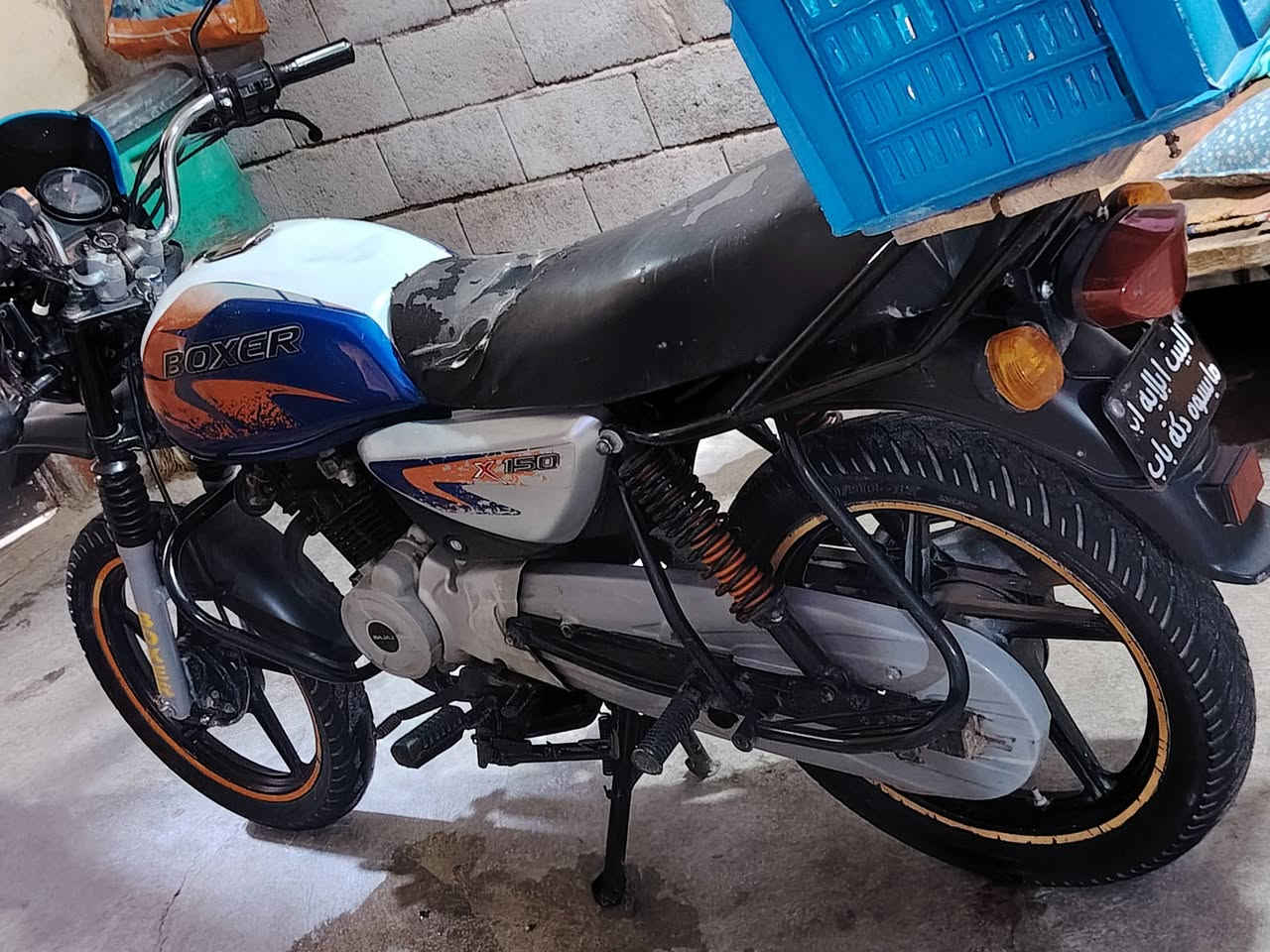 إسلام عليكم دراجه بوكسر موديل 2019اوراق اصوليه شرط ترقيم هندر سلف كله شغال عالي ناصي هورن سيدان تايرات جدد دراجه شكد تكول جديده جديده الله شاهد كهربايات كامله دبلات امامي خلفي شغال مكينه خرسه لا تبخير لا تنقيص السعر المطلوب 850وابيهه مجال المكان ديالى بعقوبه المفرك اتصال ***********
