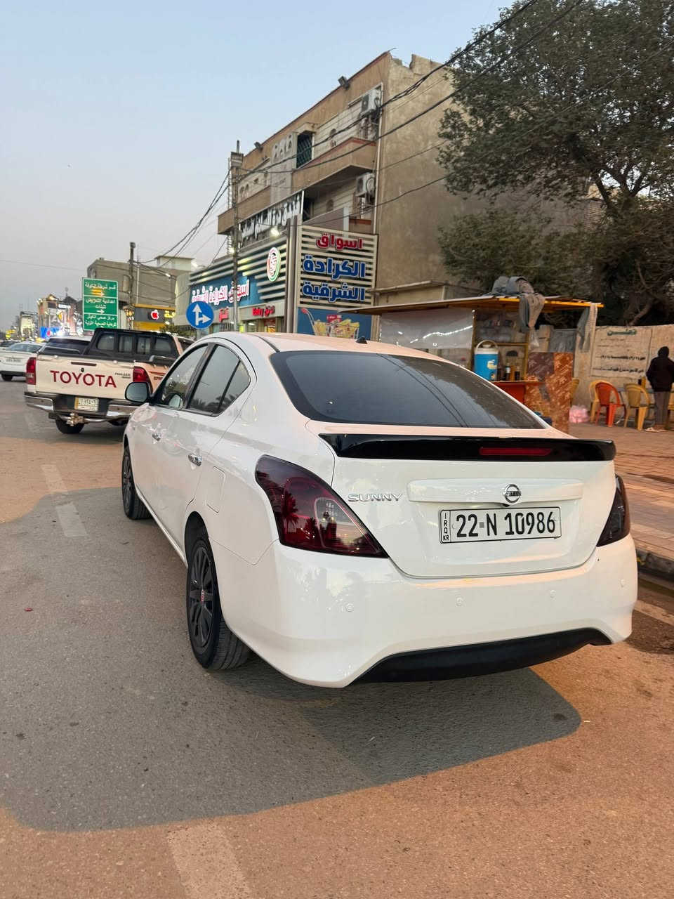 السلام عليكم نيسان صني الهندي موديل 23 ماشيه 60 السياره جاهزه عل اخر حبه منضومه زنون كبات رياضي تايرات جدد تبريد مكينه حداديه شاشه سماعات دوشمه كشنات مال جناي  الضرر الچاملغ الخلفي وبارد بل جامغ الامامي جهة الصدر فقط السعر خاص


**إذا كنت صاحب هذا الإعلان وتريد حذفه لأي سبب، رجاءا أرسل رسالة إلى الدعم الفني**