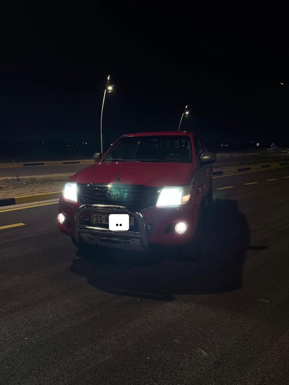 بيكم هايلوكس 2014  اوتماتيك فوريل تحويل مباشر مكفوله من الصبغ السعر ٢١٨بي مجال ماشيه ١٥٠ الف شويه بيها تعديل بارد بالجاملغ مكان السياره سامراء***********
