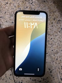 من رخصه الادمن  جهاز للبيع ايفون xs شرط ما مفتوح  بطاريه 77 بلادي  ذاك...