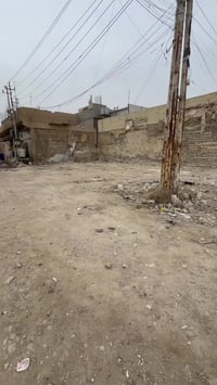 قطعه ارض مساحه٢١٩م تجاري ع شارعين ٤٠ وع سوق ال ٤ مباشر السعر٢٢٥ بي مجا...