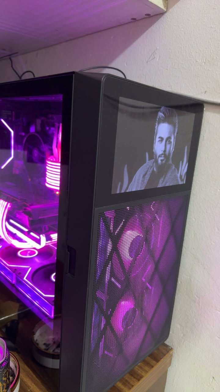 AMD ryzen 5 5500
M.b ASUS PRIME B450M AII
RAM DESKTOP DDR4 16GB RGB
SSD 512 M.2 PULL GEN4
RX 6550 XT 8GB XFX
PSU FSP HYDRO K PRO 600W BRONZE BLACK
CASE SAMA V PLAY BLACK
FAN 120MM ARGB BLACK
COOLMOON AOSOR C200 BLACK
COOLMOON AOSOR C260 BLACK
COOLMOON GT8 Horizontal GPU Support BLACK

مع شاشه 1 k. ماركة MASS
جوستك غنيه عن التعريف. 
ماوس 
كيبورد 
يوبس اس 300 عادي مو اون لاين. 

السعر مليون ونص. 1500
*********** 
مكاني بغداد
