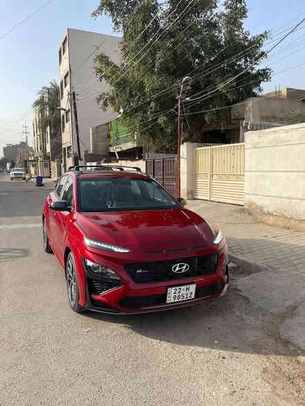 سلام وعليكم 
كونا موديل 2023
Nline /AWD
مواصفات السياره
بصمه 
تشغيل عن بعد
فتحه اشاير بلمري
كشن مخمل تتفئه
مال سائق كهرباء
حساس امامي خلفي 
كامره خلفيه رادار امامي 
مكينه 1600 تيربو
ماشيه 40000 الف
السعر 175 وبيها مجال 
***********
