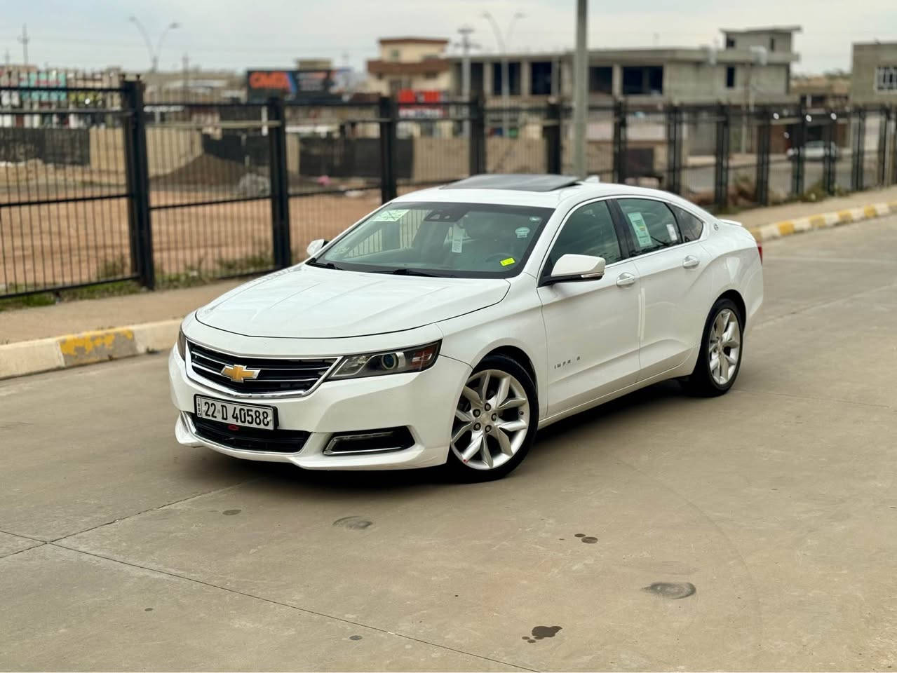 شوفرليت امبالا  موديل ٢٠١٦

سعراا ١٢١ و مجال قليل 
مكاااان كركوك اسكان 

سيارة بي جاملغ و شبرين بي صبغ بدون دواخل بشرط 

محرك ٦ سلندر بشرط ممفتوح بدون صوت و بخار 
مواصفات فول فول سلايت و بلاجكاور مراسات شفت 
داتاشو رادار  كشنات هيتر و كهرباي و جلد قاصة 
سيارة جاهز بدون ربع دينار مصرف 
سنوية و رقم جديد بشرط تحويل و غرامة كوبون بنزين 

*********** اسيا 
*********** كورك كركوك, العراق
