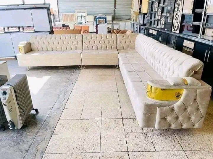 موديل السفينه

الدقه والامان  كل هذا وبأنسب الاسعار 🥳🥳🥳
ديوان ستندر 10 مقاعد ب 310.مع كوشات عدد 4هديه
 شغل مضبوط مع ضمان سنه  
قماش قديفه جكور 
الهيكل چام روسي
الضهر  مضغوط
المقعد بلوك فقط 
رجل عظم عاج ورده ذهبي

المتر 65

#ديوان  10 مقاعد ب 310
............................................... 
#ديوان  9مقاعد  ب  280
.........................................
#ديوان   8 مقاعد ب  255
.........................................
#ديوان  7 مقاعد ب  230
.........................................
#ديوان  6 مقاعد ب  205
................................................ 
#ديوان 5مقاعد  ب185

قياس المقعد 50صافي و 70لحد الحايط 

 بالنسبه للقياسات الخاصه
#سعر المتر 65الف للمتر الواحد

#الاضافات
رجل نيكل 15

#اذا كان الطلب بلوك بلاويد للضهر والصفاح بدل المضغوط اضافه 100 الف 

#سعر كوشات الوحده 2500
#طبله ب 25 الف قياس 40/40

#التوصيل داخل بغداد مجاني 
اطراف بغداد 15 

توصيل محافضات   القريبه 25 

سماوه ناصريه عماره 35 

بصره مركز 75

مده التوصيل  بغداد   ثاني يوم محافظات  4ايام
لايباع اقل من 5امتار

ربح 10

عل متر 2500

قماش صوره يعني شنو بلصوره يوصل للزبون بدون اضافه  
الاضافه تكون بس للرجل


**إذا كنت صاحب هذا الإعلان وتريد حذفه لأي سبب، رجاءا أرسل رسالة إلى الدعم الفني**