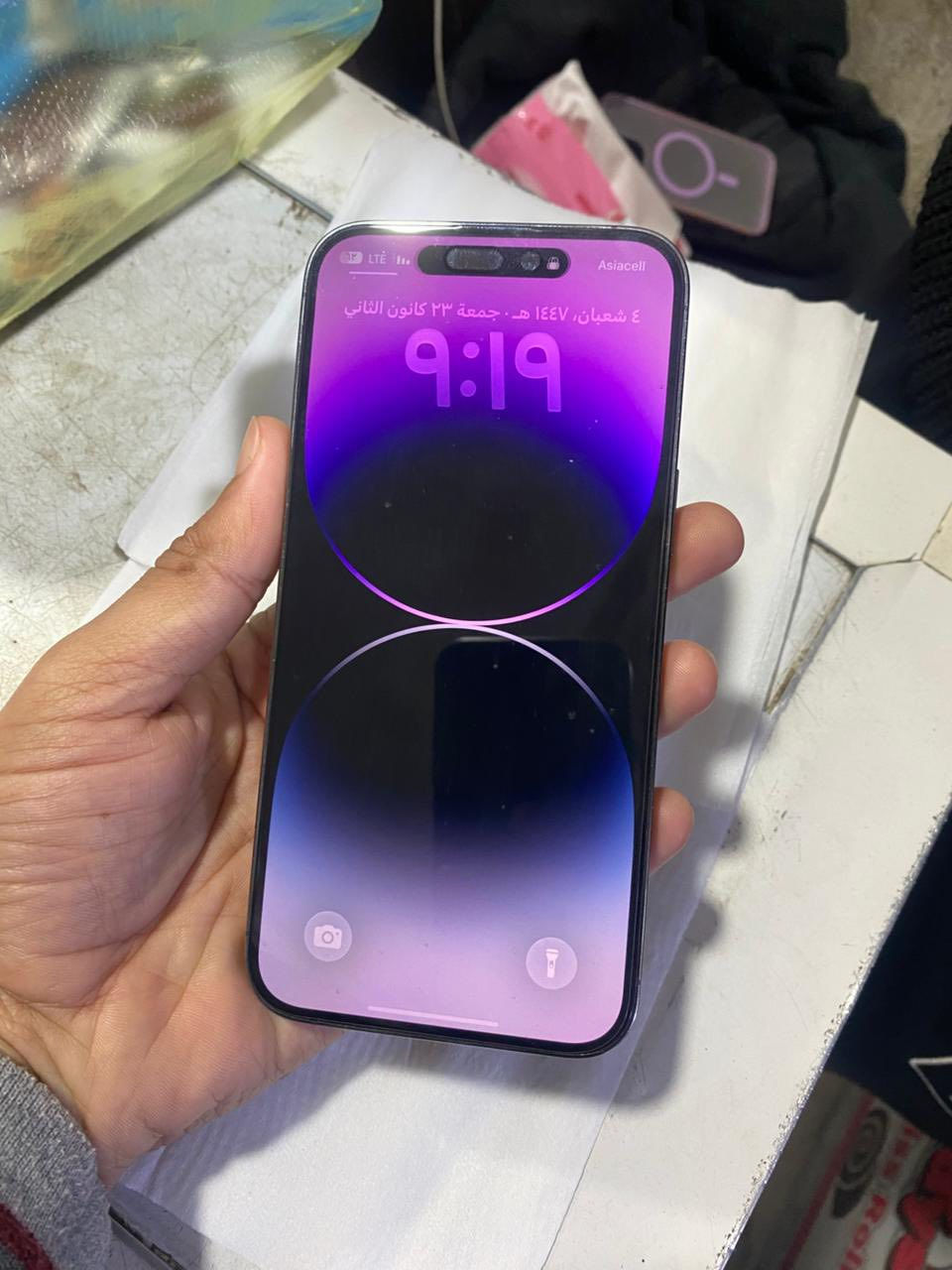 سلام عليكم 14برو ماكس  ذكره 256 شرق اوسط كرتونه وياه تجي تفحص حاسبه كدام عيونك وين مايعجبك بطاريه 89 جهاز بلادي سعر ٨٨٥وبي مجال شرايه مكاني بغداد الحسينيه مال راشديه رقمي ***********
