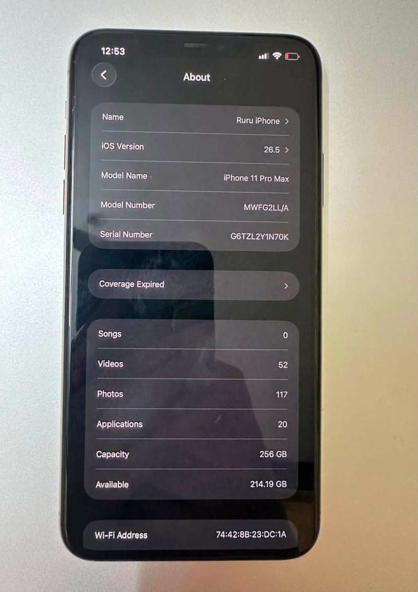 السلام عليكم
iphone 11 pro max مستخدم 
ذاكرة 256
بطارية 93
اخو الجديد ما مفتوح 
السعر 460 وبي مجال 
للإستفسار خاص 
مكاني 📍بغداد / حي الجامعة
موجود توصيل للمناطق المجاورة


**إذا كنت صاحب هذا الإعلان وتريد حذفه لأي سبب، رجاءا أرسل رسالة إلى الدعم الفني**