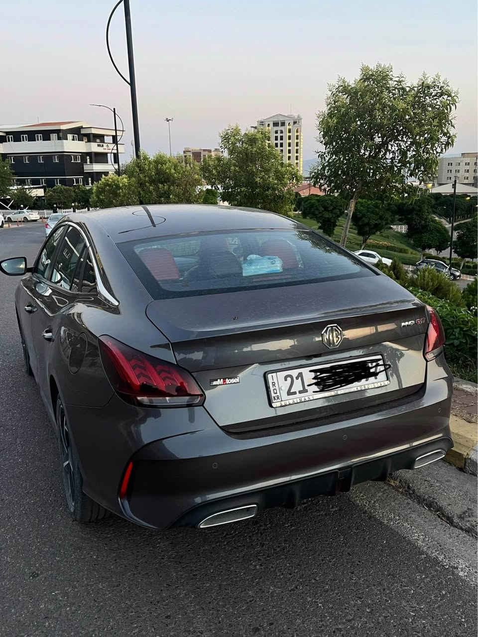 Mg gt 2023 
بێ بۆیاخ و بێ هیچ شتێک کلین تایتڵ 

شاشە ئەکتیڤ
سەقف سڵاید
کامێرای ٣٦٠
حاسەی پارکینگ
کامێرای زووم
برێک کارەبایی
ئەوتۆهۆڵد
هیڵ ئەسیست
ئاوێنەی هیتەر
مەکینە ١٥ تاحونە بێ تۆربۆ
دیلکۆی نییە
قورسی و سوکیی سکان ٣ دەرەجەی هەیە
سوکان کارەبایی

ژمارە تەلەفۆن: *********** السليمانية, العراق
