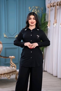 سوت نسائي حزام لف ودكم 😍  الخامه ماربل كلنكس بارده اصلي  💯  القياسات L...