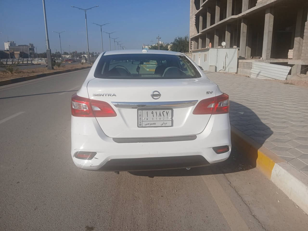 السلام عليكم 
نيسان سنترا موديل 2019
مواصفات SV بصمه
ضرر ربع بنيد +ربع جاملغ أمامي أيمن
مكان السياره ديالى بعقوبة 
رقم ديالى معوقين باقي 5 اشهر تصير حره 
السعر 120 وبيه مجال
للاستفسار الاتصال على الرقم 
***********
