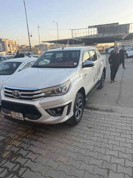 السلام عليكم لبيع بيكم هايلوكس  جديده معنى الكلمه                      تي ار تي2019  مكفوله كفاله عامه ماشيه 87الف حقيقي  مكان كوت رقم سليمانيه تحويل مباشر السعر 315بيه مجال تفاصيل اتصل***********
