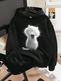 كنزة هودي • اوفر سايز • نسواني