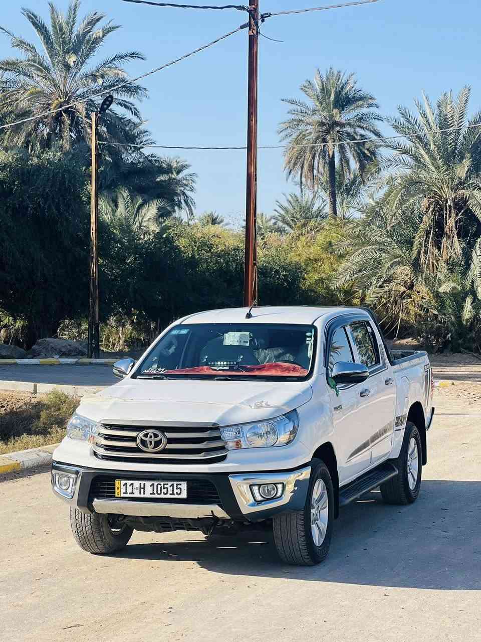 السلام عليكم تيوتا هايلوكس كويتي 2018 فورويل كير اوتوماتيك رقم بغداد الجديد كير مكينه تبريد حداديه تخم تاير كله جديد السياره ماشيه 118 نضافته 100/100ستخدام شخصي  مكفوله بيه بارد بجاملغ الخلفي والباقي كفاله من زلغ سبير منازل بعده 
العنوان الديوانية 
رقم الهاتف ***********
السعر خاص
