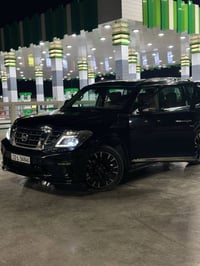 نيسان باترول 2017 مفوله السياره رادارات حساسات كاميرا اماميه كاميرا خل...