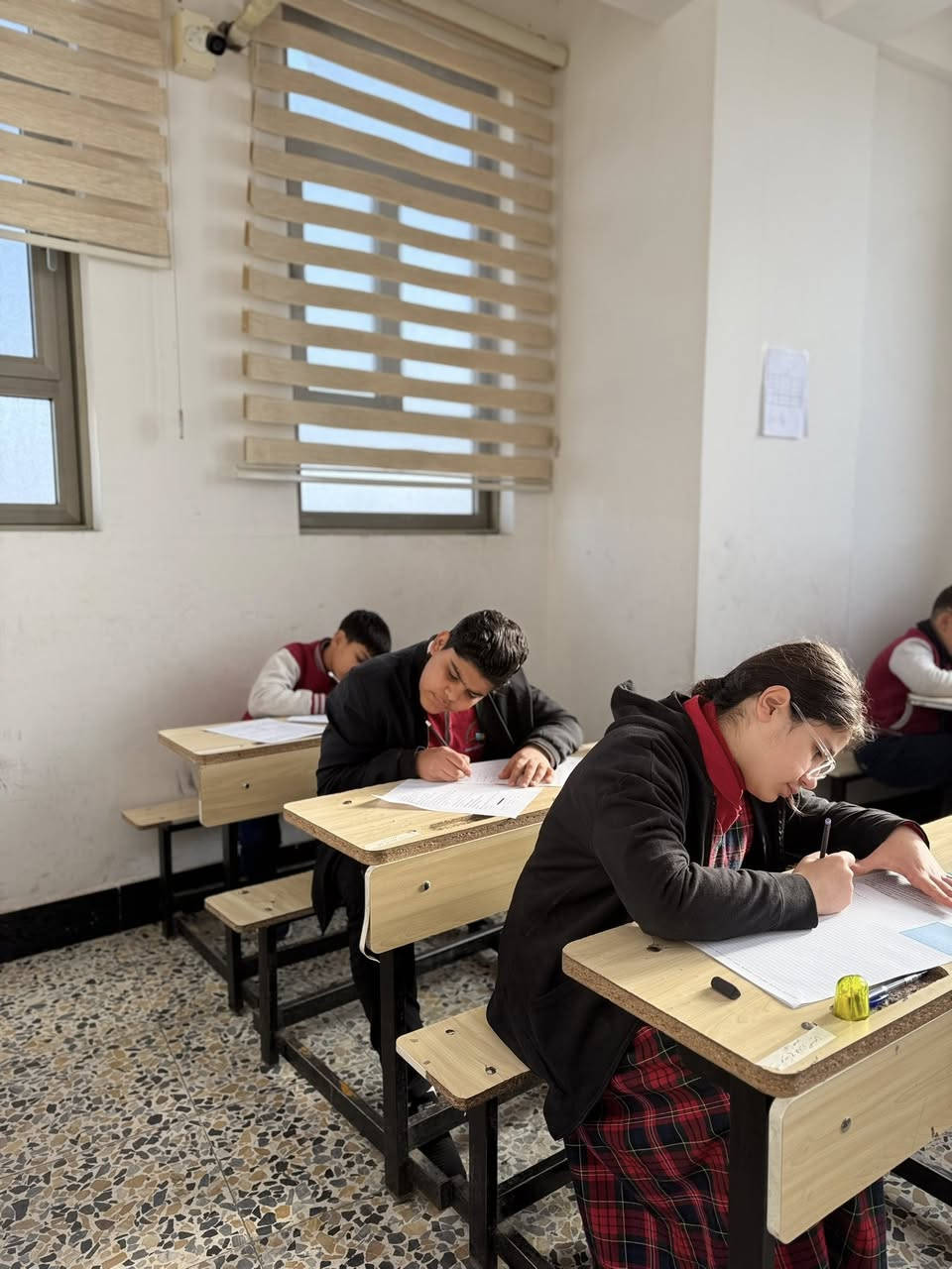 اليوم انطلقت امتحاناتنا التحريرية لطلبة
الصف الرابع والخامس والسادس
بأجواء يسودها الهدوء، الالتزام، والثقة 🌟

أبناؤنا الطلبة… هذا ثمرة تعبكم واجتهادكم طوال العام،
ثقوا بأنفسكم، اقرأوا الأسئلة بهدوء،
والنجاح حليف المجتهدين بإذن الله 💪✨

مع تمنياتنا لجميع طلبتنا الأعزاء
بالنجاح والتوفيق الدائم 🤍✨

للتواصل والاستفسار :
📍 الأنبار - الرمادي - الحوز - قرب مجسر الزيوت
📞 *********** 
 *********** 
#مدرسة_الصباح_الأبتدائية_الأهلية_المختلطة
#مدارس_الصباح 
#الرمادي
