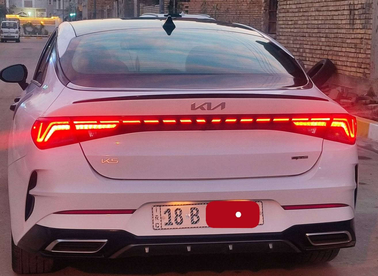 للبيع 
K5  جيتي لاين اعلى فئه فول مواصفات
موديل 2023 كفاله عامه حتى من البارد داخله تقرير غرق 
المواصفات 
محرك 1.6 تيربو كفاله من الفتح والتبخير والتنقيص منصبله برنامج تمشي على البانزين العادي بدون دوانز بصمه تشغيل + ابواب بانوراما رادارات محيطيه 360° امامي خلفي جانبي سياقه ذاتيه تحديد مسار شاشه جبيره شحن لاسلكي كشنات جلد ماروني كهرباء ماشيه 42 الف ميل 
رقم بابل حره تحويل مباشر 
السعر 184
العنوان قضاء الشطره 
***********
