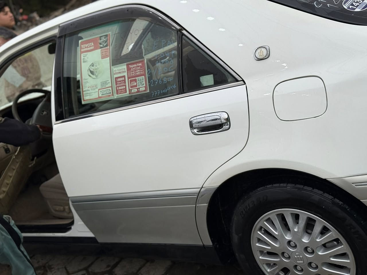 للبيع او مراوس 
ملكة محجل خضراوي 
٣ دكم اصل شاصي ٧٥
مدفوع كمرك باقي بس الرقم 
باسم شخص مو تاجر وكالة ثاني يوم 
كفالة من الكص والضربة القوية بيها جاملغ خلفي شبر تعديل
تحوير النجف فوك وجوه دشبول عارف العيساوي 
السعر ١١٠ بيها بسيط 
النجف الأشرف 

‭٠٧٨٢ ٥٤٣ ٤٢٦٩‬
