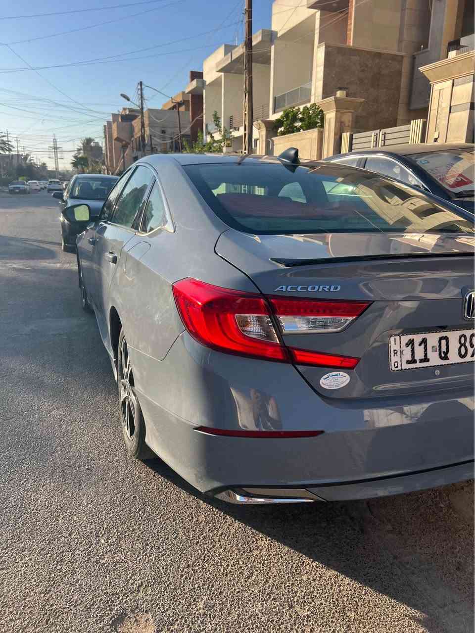 السلام عليكم للبيع هونداي اكورد سبورت هايبرد موديل 2022 وارد امريكي حادث جداً بسيط موضح بالصور بيه بارد فقط مع صبغ دعاميه فقط ايرباك ستيرن فقط كشنات جلد كشن كهرباء بصمه تشغيل عن بعد كامره رادار محرك 2000 هايبرد السعر 153 $ وبيه مجال مكان السياره بغداد العامريه رقم تلفون *********** بغداد, العراق
