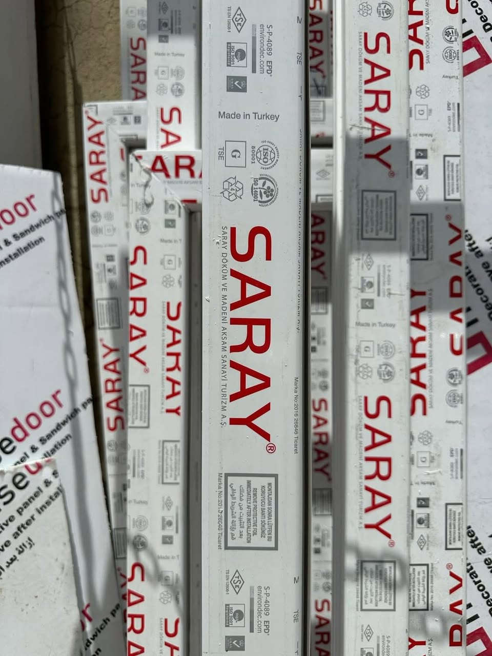 سلام عليكم 
المقطع  بلاستيك سراي قالب كبير ضمان ١٠ سنوات ارخص سعر درجه اولى متوفر✅
اسعار جملة سابت و عدنه اسعار مفرد يختلف 
ابيض و اسود عنوان الجملة سليمانية👇 
جرجوب ابيض ٧.٥$
تي ابيض ٩.٨٥$
زت شباك ٩.٩$
زت باب ١٢.٩$
ماسكة تك كبير ٣.١٥$
ماسكة دبل صغير ٢.٨$
——————
جرجوب اسود ١٠.٥$
تي ١٢.٣٥$
زت شباك ١٢.٤٥$
زت باب ١٥.٩٥$
ماسكة تك كبير ٤.٨٥$
ماسكة صغير دبل ٤.٥$
مكان سليمانية و اسعار جملة 
***********
