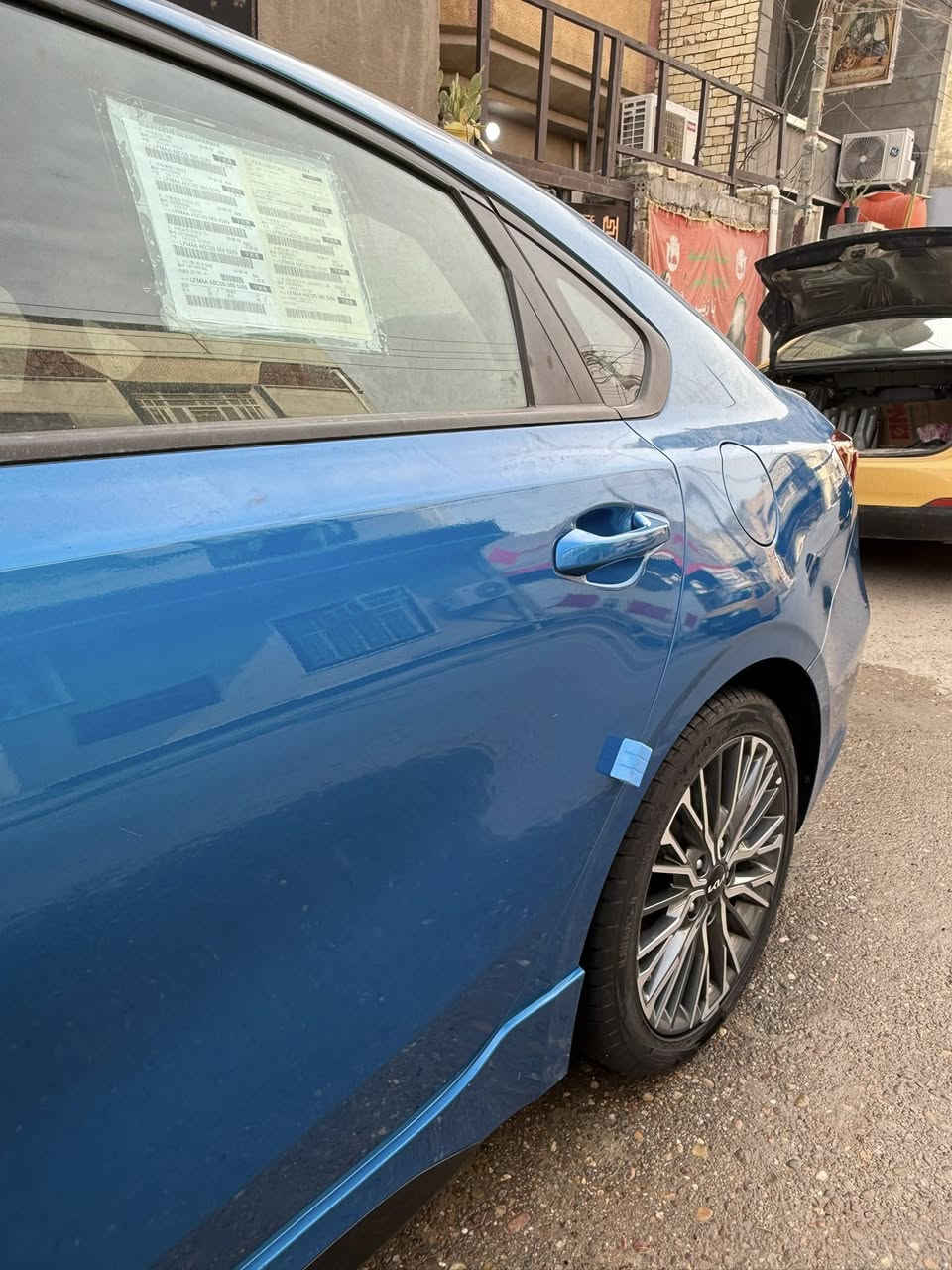 سلام عليكم فورتي موديل2023 رقم بغداد بسمي السيارة حادثة باب الصدر ومصلح نفسه مصبوغ وشويه من باب الورى بي صبغ اربع اصابع سياره بدون تبديل مكينه ممفتوحه سياره كلهه عل شركه شرط السياره ماشي 50 ميل صور الحادث بل منشور 
السعر -160 الاستفسار ***********
