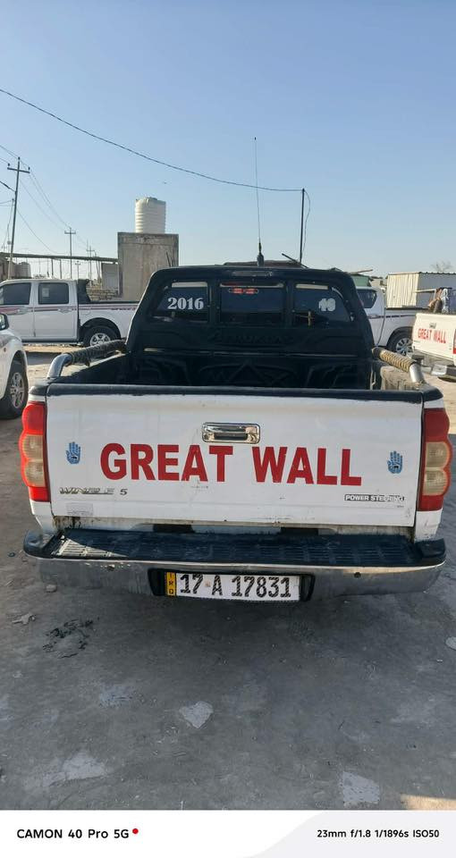 سلام عليكم كريت ويل 2016رقم نكليزي مثنئ مداور ثانيوم سياره بيها بارد باب سايق ولباب الوراه سعر 78وبيها مجال ***********
