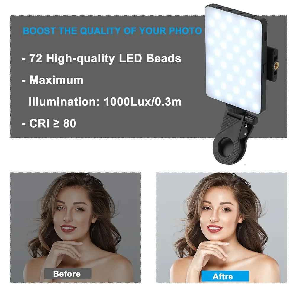 🌷👈🌷كامي سيف مصباح سيلفي مع مشبك جوال امامي وخلفي - 72 مصباح LED قابل لاعادة الشحن للهاتف ايفون وايباد والتابلت واللابتوب والكاميرا وتيك توك وفيديو ومدونات المكياج و3 اوضاع اضاءة🌷👉🌷

🚚🚚🚗🚗 التوصيل 5 الف لجميع المحافظات 🚗🚗🚚🚚

🔥 🔥  المنتج امزون جديد غير مستخدم الماني اوربي  🔥 🔥

✨ حق الزبون فحص المنتج قبل تسليم المبلغ للمندوب  ✨

❄️ طريقة الحجز @ الاسم @ العنوان كامل @ رقم الهاتف ❄️ 

❣️❣️❣️  للحجز و الاستفسار على الخاص فقط  ❣️❣️❣️

👇👇👇👇👇تفاصيل المنتج 👇👇👇👇👇

🌷👈【توافق عالمي】يتوافق مصباح سيلفي كامي سيف M15 LED الخاص بنا مع جميع الهواتف الذكية وأجهزة التابلت وأجهزة اللاب توب والكاميرات والحوامل الثلاثية. إنه مثالي لإنشاء مقاطع فيديو عالية الجودة في الوقت الفعلي على منصات التواصل الاجتماعي الشهيرة مثل فيسبوك ويوتيوب وتويتر وسناب شات وتيك توك وما إلى ذلك. يستخدم لالتقاط صور السيلفي والمكياج والعروض المباشرة والتصوير الفني والبث المباشر وغيرها من المشاهد لحل مشكلة الإضاءة المنخفضة. إنه بحجم الجيب فقط لسهولة حمله معك أينما ذهبت.👉

🌷👈【مشبك إضاءة للهاتف بـ 3 أوضاع إضاءة】يحتوي مصباح السيلفي للجوال على 72 خرزة إضاءة LED مدمجة عالية الطاقة، مما يحل مشكلة الضوء ويحسن جودة التصوير الليلي. يحتوي على 3 أوضاع إضاءة (ضوء دافئ، ضوء محايد، إضاءة باردة) وتعديلات درجة حرارة اللون من 3000 إلى 9900 كلفن، والتي يتم توفيرها لتلبية احتياجات الاستخدام المختلفة وضمان ظهورك دائمًا بأفضل مظهر، مثل إضاءة المكياج وصور السيلفي وتسجيل الفيديو ومؤتمرات الفيديو وعرض مدونات الفيديو والبث المباشر.👉

🌷👈【ثلاث طرق للتركيب】 يحتوي مصباح السيلفي للجوال على نوعين من تصميم المشبك (مشبك الهاتف الأمامي والخلفي): مع المشبك الأمامي، يمكن تثبيت الضوء بسهولة على هاتفك أو التابلت أو اللاب توب بسمك يصل إلى 0.78 انش/20 ملم ويمكن تعديله 160 درجة للاستخدام. عند استخدام المشبك الخلفي (عرض 2.5 انش - 3.75 انش)، يمكن تثبيت الضوء على الجزء الخلفي من هاتفك لالتقاط الكاميرا الخلفية. مع سن لولبي 1/4 انش وحامل كولد شو، يمكن تركيب الضوء على كاميرا دي اس ال ار أو حامل ثلاثي القوائم أو حامل إضاءة أو غيرها.👉

🌷👈【مصباح سيلفي قابل لإعادة الشحن بسعة 1500 مللي أمبير في الساعة】يعمل ببطارية ليثيوم مدمجة قابلة لإعادة الشحن بسعة 1500 مللي امبير في الساعة، يمكن شحن مصباح السيلفي لموبايل ايفون بالكامل في غضون ساعتين تقريبًا ويوفر تشغيل لمدة 1.5 ساعة بسطوع 100% وأكثر من 8 ساعات للحصول على سطوع بنسبة 10%. يمكنك شحن مشبك إضاءة الموبايل بسرعة باستخدام كيبل الشحن من النوع سي المرفق في أي وقت، لا داعي للقلق من انخفاض البطارية، لمزيد من الراحة في الاستخدام أثناء مدونات الفيديو والاجتماعات عبر الإنترنت والسفر.👉

🌷👈【ضوء محمول للتصوير الفوتوغرافي وتسجيل الفيديو】سواء كنت مؤثرًا أو مصورًا أو منشئ محتوى أو فنان مكياج أو فنانًا أدبيًا أو مسافرًا أو مستهلكًا عامًا، فإن ضوء السيلفي المحمول سيكون مساعدك الرائع. سواء كنت تقوم بالتصوير للحصول على جو طبيعي أو شيء أكثر دراماتيكية، فإن ضوء الفيديو سيلبي احتياجاتك. حتى أثناء التنقل، فإن ضوء الموبايل خفيف الوزن والمحمول يجعل من السهل التقاط صور مذهلة والاستمتاع بإضاءة مثالية لكل لقطة!👉 Colombo, Sri Lanka


**إذا كنت صاحب هذا الإعلان وتريد حذفه لأي سبب، رجاءا أرسل رسالة إلى الدعم الفني**