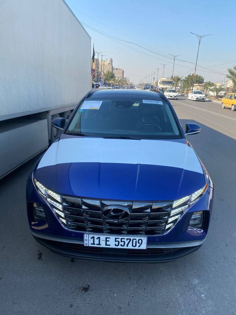 السلام وعليكم أحبتي
توسان 2022
ماشيه 15 
سياره فول واحد علا واحد خمسه كامرات ميحتاج نكتب مواصفات معروفه بعد 
سياره حادث فقط بنيد بدون دواخل 
مكان السياره بغداد السعر 195 
ستفسار ***********
