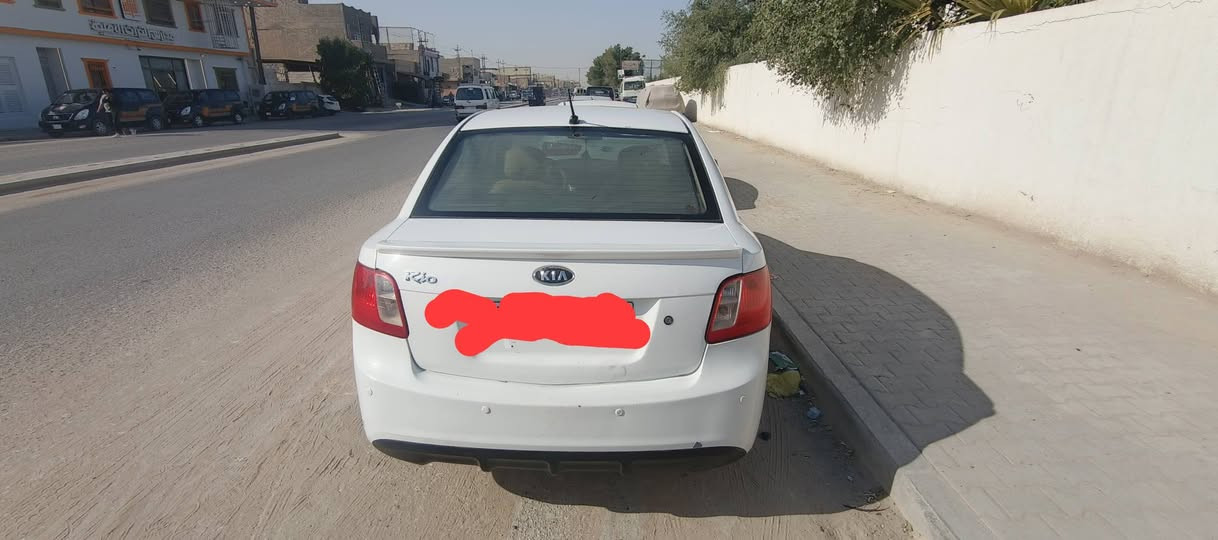 كيا ريو خصوصي موديل  12 رقم نجف دولي مكينه 600
كير مكينه تبريد حدداديه تاير كهربائيات كلها على الشرط
كامره شاسه حساس 
 حادثها خلف الدعاميه الخلفيه قطعتين صبغ جاملغ خلفي وباب السايق 
السعر 83 وبيها مجال
 مكانها نجف  ***********
