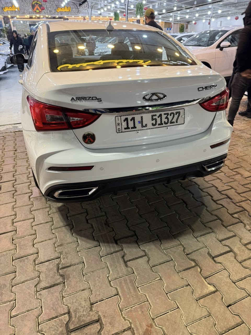 السلام عليكم شيري اريزو5 للبيع 2024 ماشيه 31890 السعر 15 مليون وبي مجال للاستفسار الاتصال على الرقم ***********
الموقع بغداد
