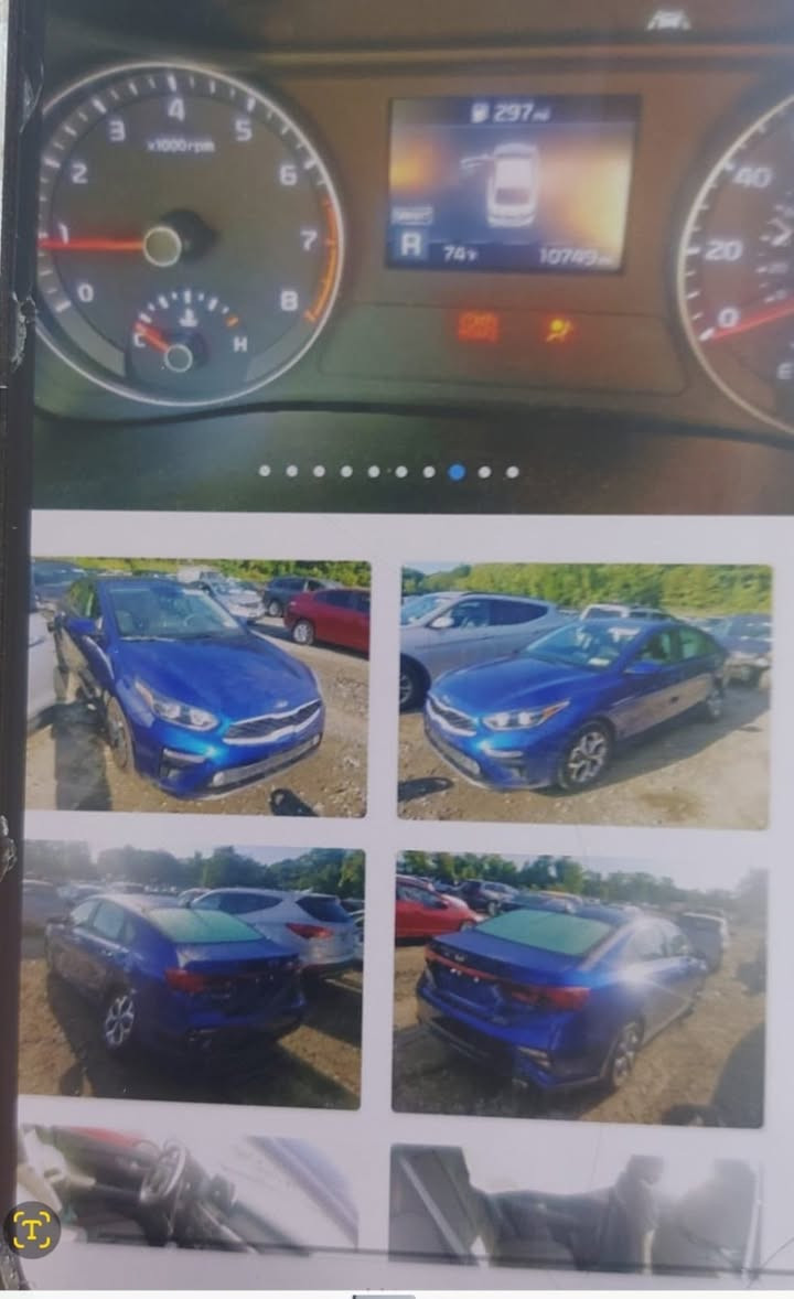 السلام عليكم فورتي 2019 أمريكي حادثها خاملغ خلفي فقط بدون دواخل السيارة جديدا جدا ماشية 57 رقم بغداد باسمي السعر130 لاستفسار *********** مكاني بغداد
