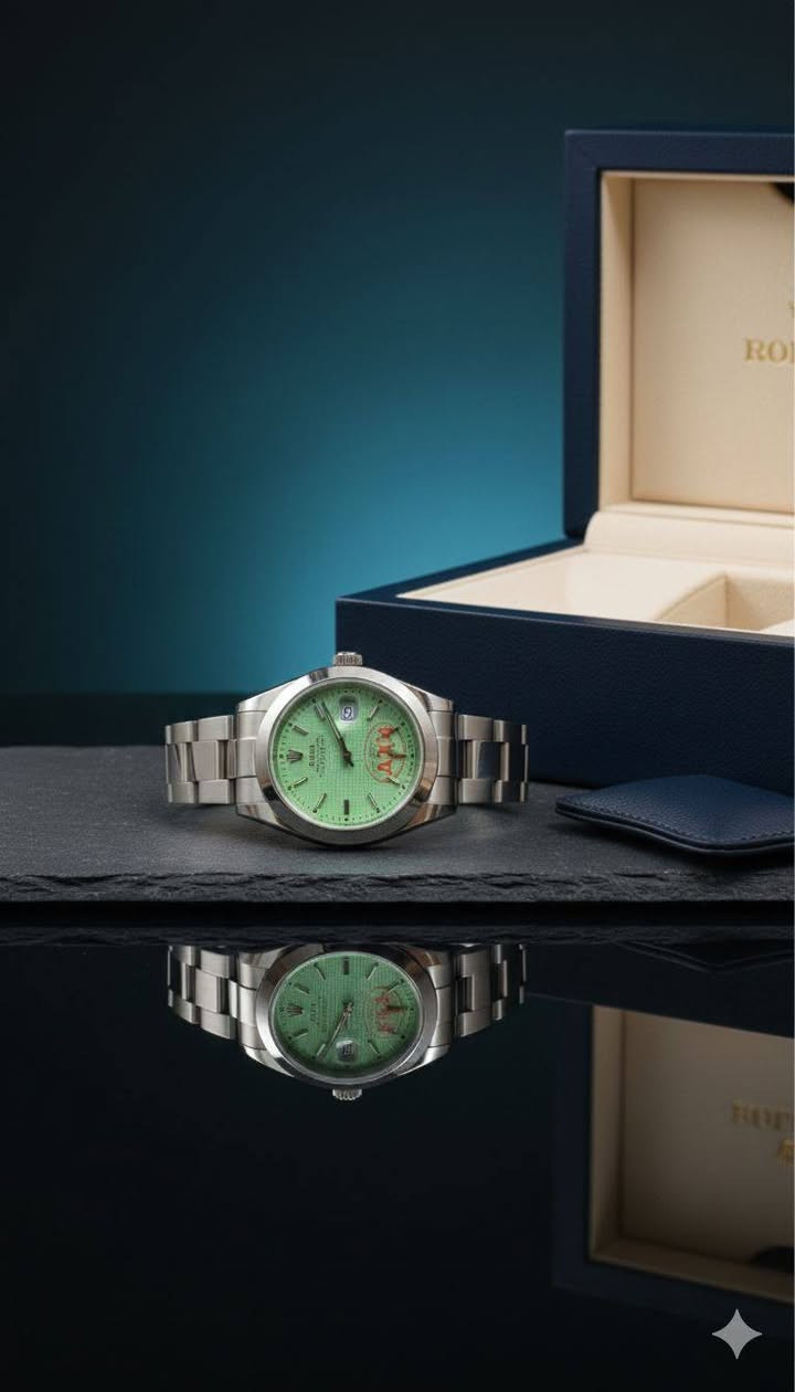 ساعه رولكس
متوفر جميع القطع
للاستفسار خاص
🎁بكجات هدايا تنفيذ حسب الطلب
📿اكسسوارات نسائي رجال هدايا
✅️فضه صياغت اسماء وحروف حسب الطلب
✅️حفر ليزر حسب الطلب
✅️اراكيل الكتروني اراكيل عادي
✅️تجهيز هدايا حسب الطلب
✅️تتوفر خدمت توصيل جميع المحافضات 
حي العامل مجاني
 هاتف ***********
