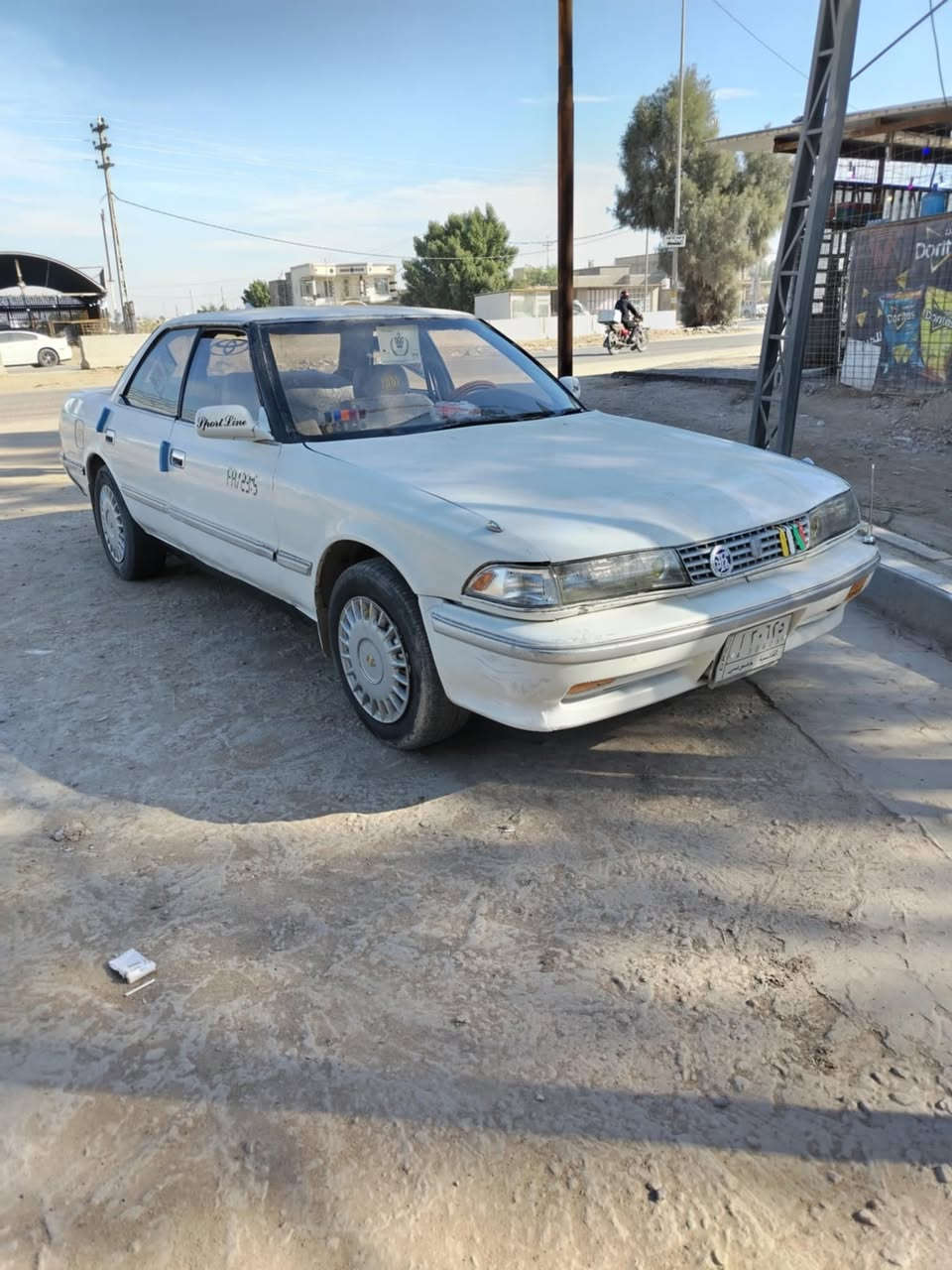 السلام عليكم مارك عضم مديل 91
سياره حلوه وجاهزه مالت جناي
رقم قدسيه مكينه 2500
السياره مصبوغه جماليه مكفوله من الكص والنقل الجثه وضربه قويه  رقم الهاتف ***********
السعر خاص اخوان مكلف بنشر منشور
