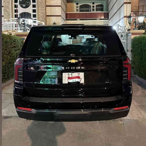 تاهو موديل 2025 خليجي ضمان وكالة المنصور سيارة كفالة عامة من جميع النواحي  كير مكينة شرط فحص بعدها بضمان الشركة وكلها مجاني كافة الامور

مغلفة ppf ضمان 10 سنوات من الزيرو 

رقم#بغدادباسمي تحويل ثاني يوم 

عداد المسافة 7 زيرو 

المواصفات 
5كامرات
كامرة دوارة 
لون اسود ملكي 

حجم المحرك V8 5.3L

مرتبط بناقل حركة أوتو 10 نمر

رادار + تحديد مسار + مانع تصادم + نقطه عمياء مفتاح التشغيل بصمة
4 باب بصمة

تشغيل عن بعد 

دفع خلفي RWD 

اريل نفكيتر 
حساسات أمامية 

حساسات خلفية 

لايت زينون + LED

بك لايت LED 

دخول بصمة ذكي 

ويل كب 18

حساسات ضغط الاطارات 

اشارة في المرايا الجانبية 

تعليق لمس

هاند بريك كهرباء 

دشبول شاشة ديجيتال متصل

شاشة جبيرة حجم 17 + Apple Car play

شفتات مقود 

مثبت السرعة Cruise 

المودات والاوامر الصوتية 

مخرج منفذ الطاقة 
3 قطع تبريد

حركة المقاعد الأمامية كهرباء
ثلاجة 

تبريد لمس مناخين منفصلين 

3 قطع تبريد 

أوضاع القيادة Drive Mode 

أوتو هولد Auto Hold 

نظام مانع الانزلاق 

نظام نزول المنحدرات 
نظام تحديد المسار
نظام اطفاء وتشغيل المحرك التلقائي

تطعيم الدواخل ألمنيوم
مكان سيارة بغداد الرصافة 
جديدة وبل عافية ع ياخذها 
*********** 
سعرها  (610)
