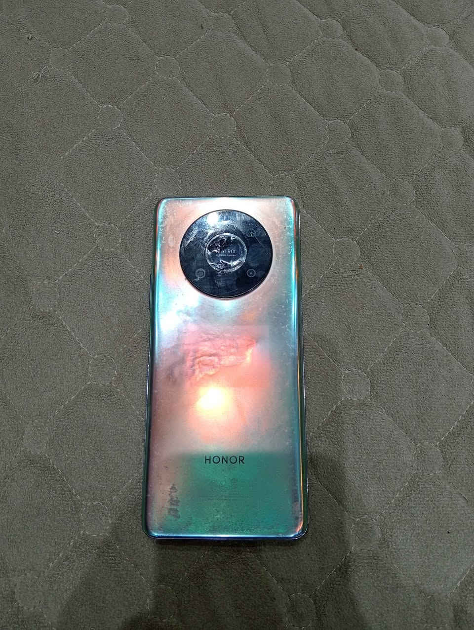 السـلام عليـكم  للبيع  
 هاتف HONOR X9  
التلفون مال بيت مبدل شاشه اصليه وكاله 
ومكفول اي خلل مابي بدون غراض 
- دبل شريحة .. 
- المـعالج : ثماني النواة Snapdragon 680 تكنولوجيا 6 نانو.. 
- ذاكرته: 256 والعشوائيه 8 + 2 توربو..
- الشـاشة : 6.81 بوصة 90هرتز  بدقة  FHD+  
- الكامـيرا: خلفية رباعية 64+8+2+2 م.ب. / 
امامية 16 م.ب...
- البـطارية : 4800 مللي
السعر 135
-  مكـاني بغداد الطوبجي
*********** بغداد, العراق
