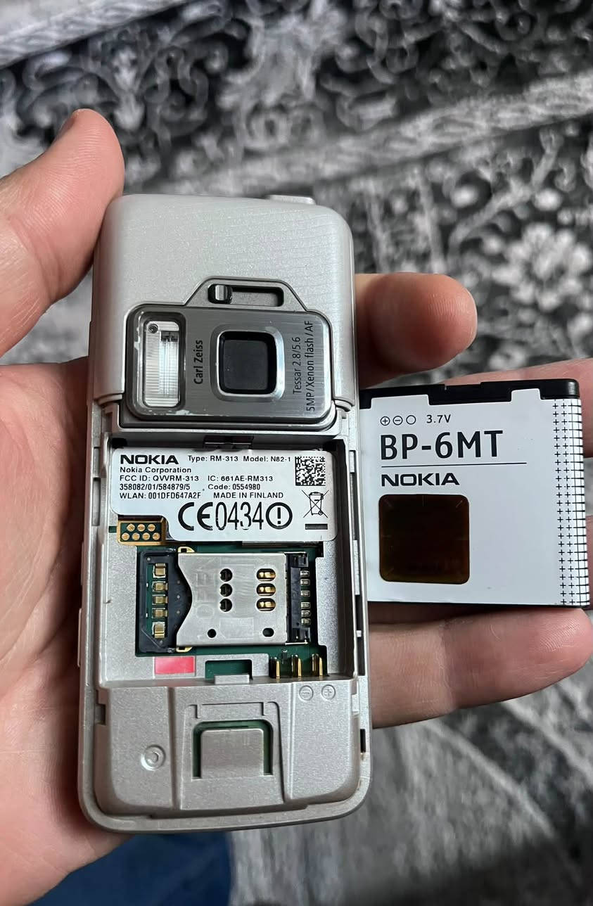 Nokia N82
فنلندي اصلي
كلشي بضمان شغال ١٠٠٪؜ سعر ٧٠ الف
lG
الجي جديدة منذ٢٠١٨ لم استخدم هي بدون بطارية 
ابيع فحم ٢٠ الف
ثنين ٨٠ الف مكاني دهوك وتوصيل فقط داخل دهوك واربيل وسليمانيه

تفاصيل مكتوبة رجاء ماعندي توصيل للمحافظات


**إذا كنت صاحب هذا الإعلان وتريد حذفه لأي سبب، رجاءا أرسل رسالة إلى الدعم الفني**
