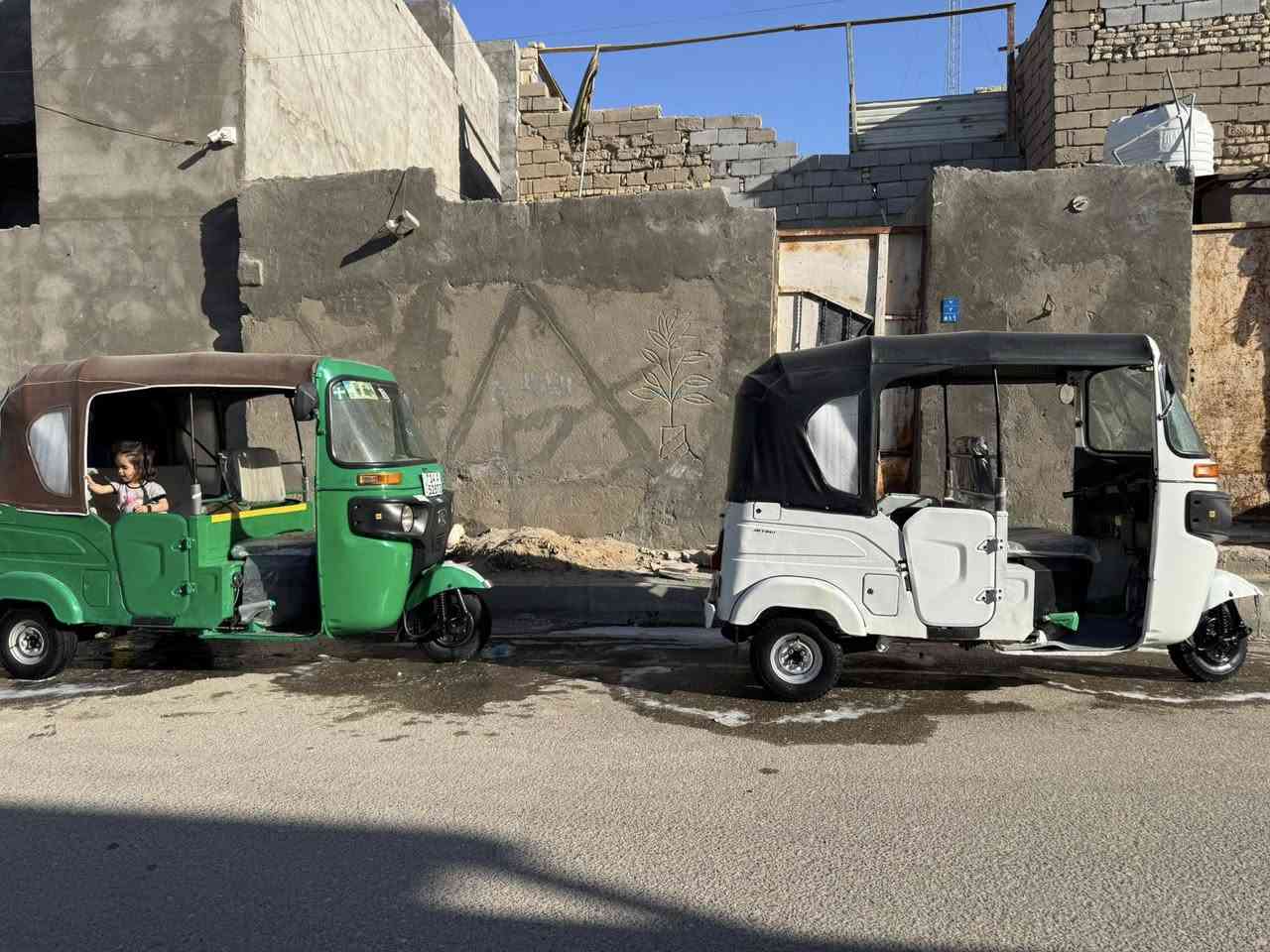 سلام عليكم تكتك بجاج مديل واحد وعشرين تكاتك كفاله بدي ومكينه بيضه كلش تخبل ماعده زلغات كلش قليله مكحلات ولخضره كذالك بيه ضربه زغيره كلش موضحه بصوره  ويخبلن وكلشي شغال بيهن لاحد يدخل يكلي شنو بيهن رقم وسنويه تواصل *********** عنوان خمسميل بصره
