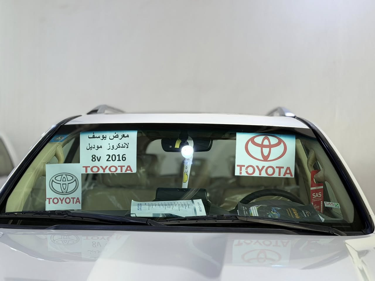 للبيع لاندكروز موديل 2016 السياره ساز اصليه رقم بغداد بأسمي مكينه V8 مكان السياره بغداد البياع مجمع المعارض 
***********
