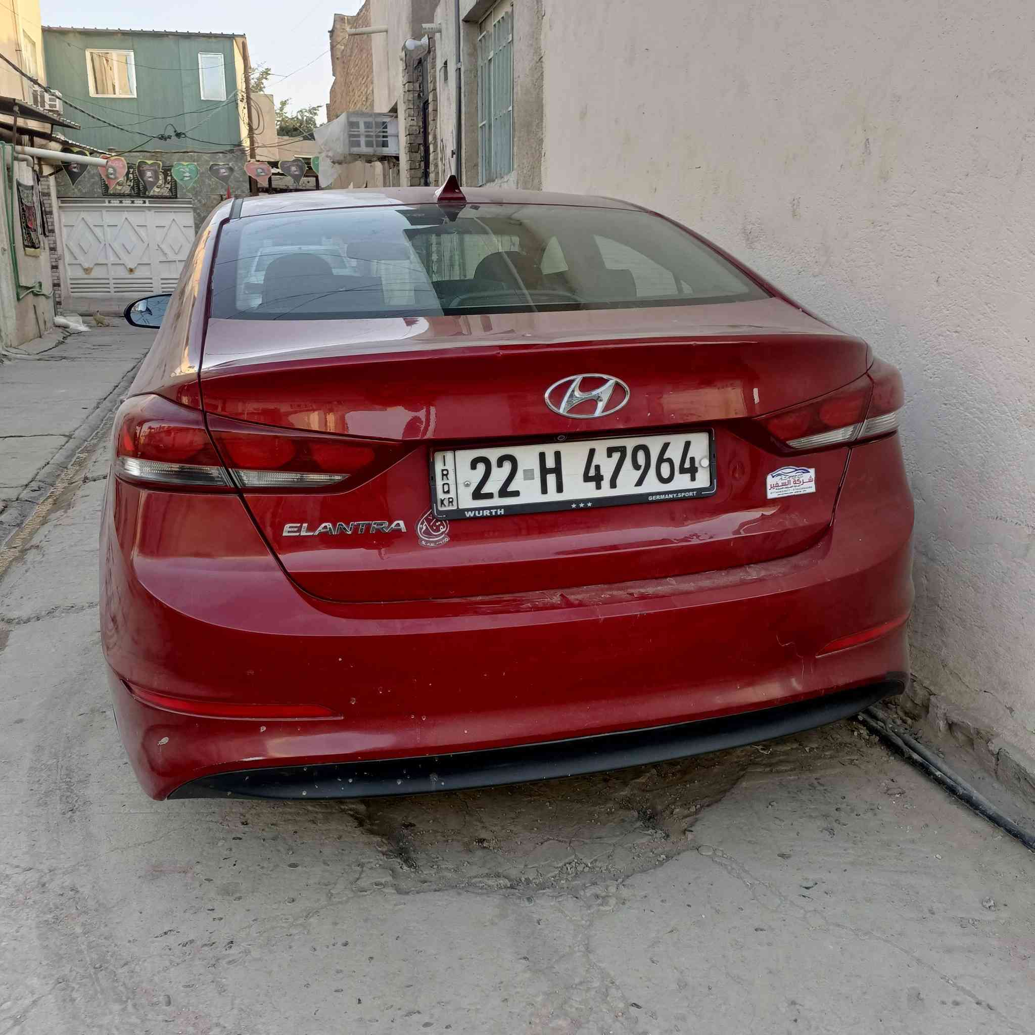 السلام عليكم
النترا 2017 رقم اربيل بأسمي 
مكفولة 
كير مكينه جاهزه من كلشي 
محرك 2000 دوش 
السياره جديده 
بيه منضومة زنون 
تخم تاير جديد 
بيه البنيد مصلح نفسه والجاملغ  باب السائق مصبوغه كلير بس رش 
السياره صورتها بدون غسل مامصوره عدل 

السعر 117 وبيه مجال الاستفسار الاتصال على الرقم 
***********
