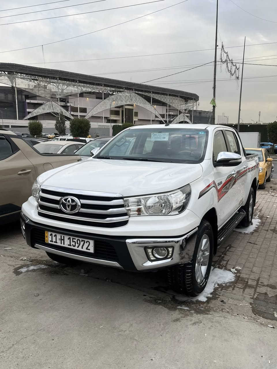 بيكم هايلوكس 2017 سياره جديده بيهه شويه صبخ بصفحت البدي مكينه مكفوله صدر جديد دوشمه جديده تخم تاير سياره ما متعوبه كير اكسل كفاله مكان بغداد سعر انتصل ‭0771 723 6021‬
