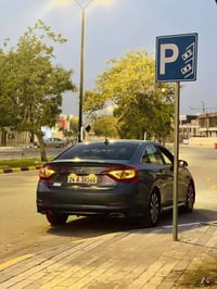 للبيع سوناتا 2015 سـبورت فول 1/1 عدا فتحة السيارة حادثها فقط بنيد بدون...