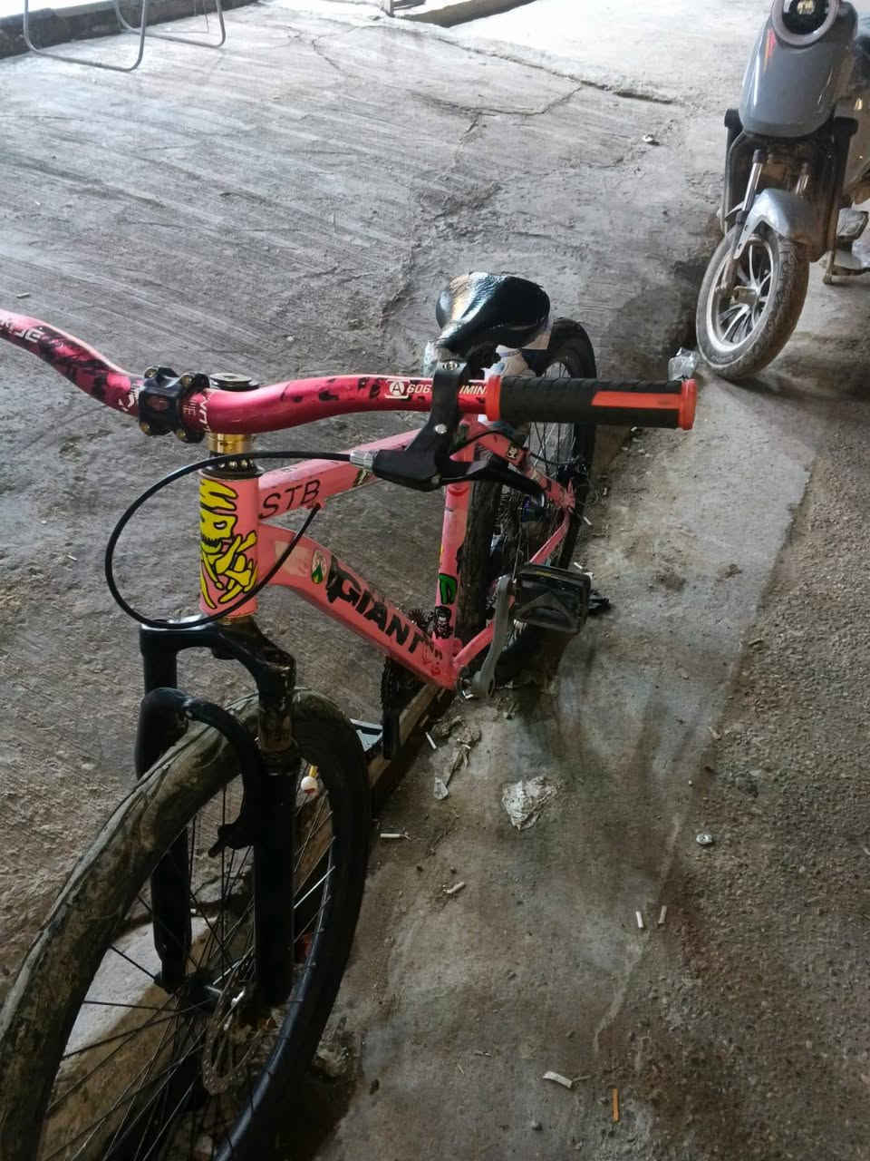 سلام عليكم بايك برازيلي للبيع 
البايسكل مزود التزويد
مكينه 9 نمر
وعكرب 9نمر 
الون مال البايسكل مميز وردي ماركه STB
و بطيخة مال التاير الخلفي جوكر سبع الوان طرب 36 سيم
و الستيرن رياضي 
و يدات رياضي 
و تايرات جدد جلاتين 
السعر 175 وبي مجال 
العنوان بغداد مدينه الصدر الكفاءات مجاور مطعم ميلانو 
توصيل ماعندي 
رقم الهاتف ***********
مو شراي لا تعبني
