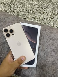 ايفون ١٦ برو ماكس • ٢٥٦ • نضيف ١٠٠/١٠٠