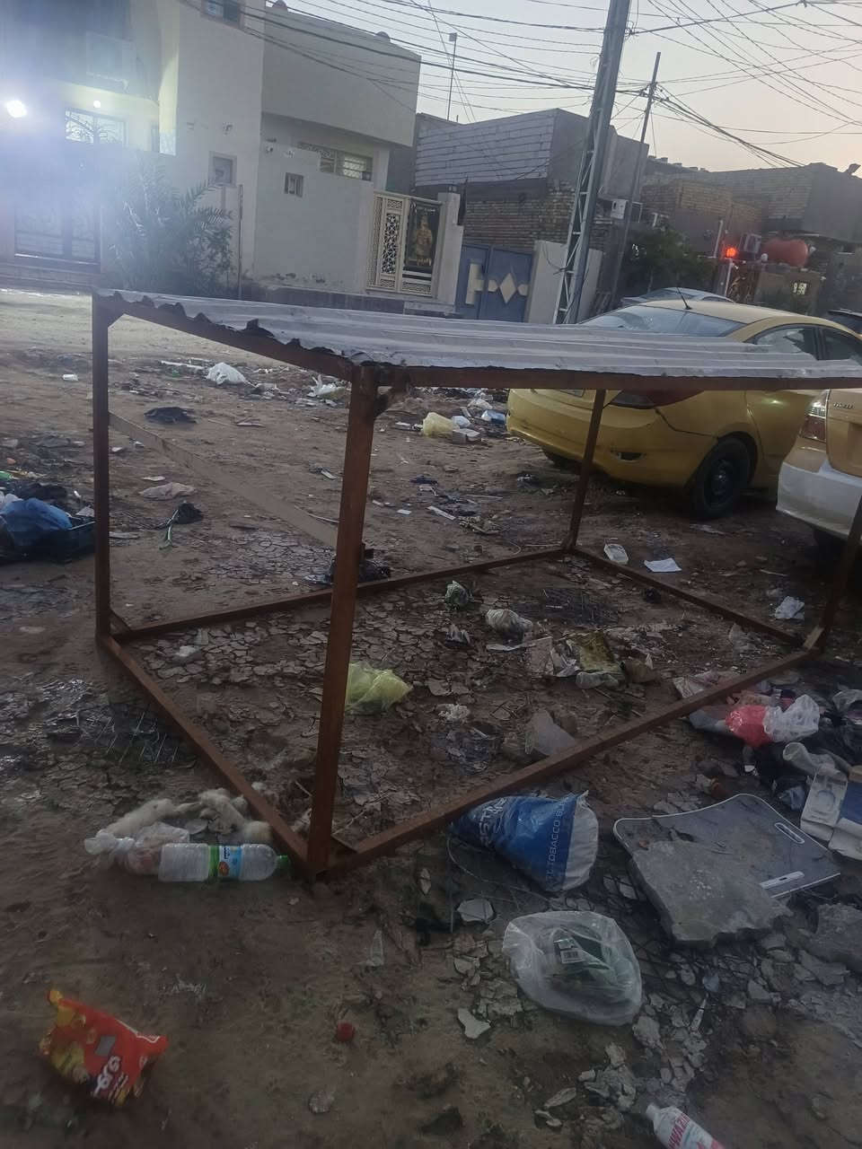 محجر مخضر لبيع السعر 150 قفل مكاني نجف حي النداء ***********
