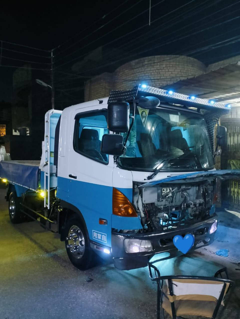 السلام عليكم هينو شيطان قلاب للبيع مكينه ٨٠فول عادي رقم بصرة بسمنة مكاني بغداد حي النصر‏‪***********‬‏
