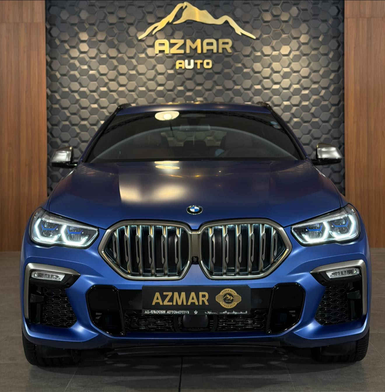 وحيدة بكل العراق
BMW X6 M package M50i خليجي وكالة العروش
ماشية 17 الف كيلو حقيقي احسبها زيرو 📦📦
موديل : 2021
مواصفات السيارة طلب خاص فول الفول ١/١
لون مميز🔵🔵

بنوراما sky lounge
داخل احمر ( تدفئة و تبريد و ميموري و كهربائي)
رادار جبير و حساسات
لايتات ليزر
داتاشو
٥ كامرات
بردات
عطر بالدشبول
‏M بكج بلادية
انضمات قيادة بيها ( sport - sport plus - sport individual - comfrot - eco - eco pro - comfort plus)
شاشات خلفية بلادية
تحكمات كامل ستيرن
كير كرستالة
انارات داخلية تتغير الالوان
و بعد هواية مواصفات متنذكر

مغلف PPF ضمان ١٠ سنوات
السيارة بيها باج تضليل نسبة ٪؜٨٠
السيارة كل سيرفساتها بالشركة و مسويلة 
مكفول من جكة الابرة

للاستفسار : ***********
العنوان : السليمانية المعارض الجديدة شركة ازمر اوتو معرض رقم ٣٤
