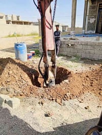 حفاره جاهزه لل عمل حفر ابار فتال الستفسار 07807921369/07815070100