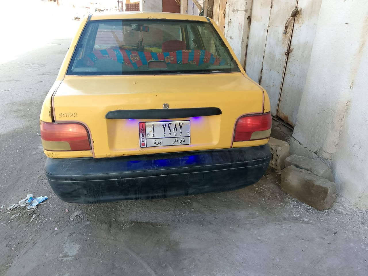 السلام عليكم سايبه موديل 13 مصفره من كلشي سعر 20 وبيهه مجال مداور ثاني يوم تفاصيل تصال ع رقم ***********
