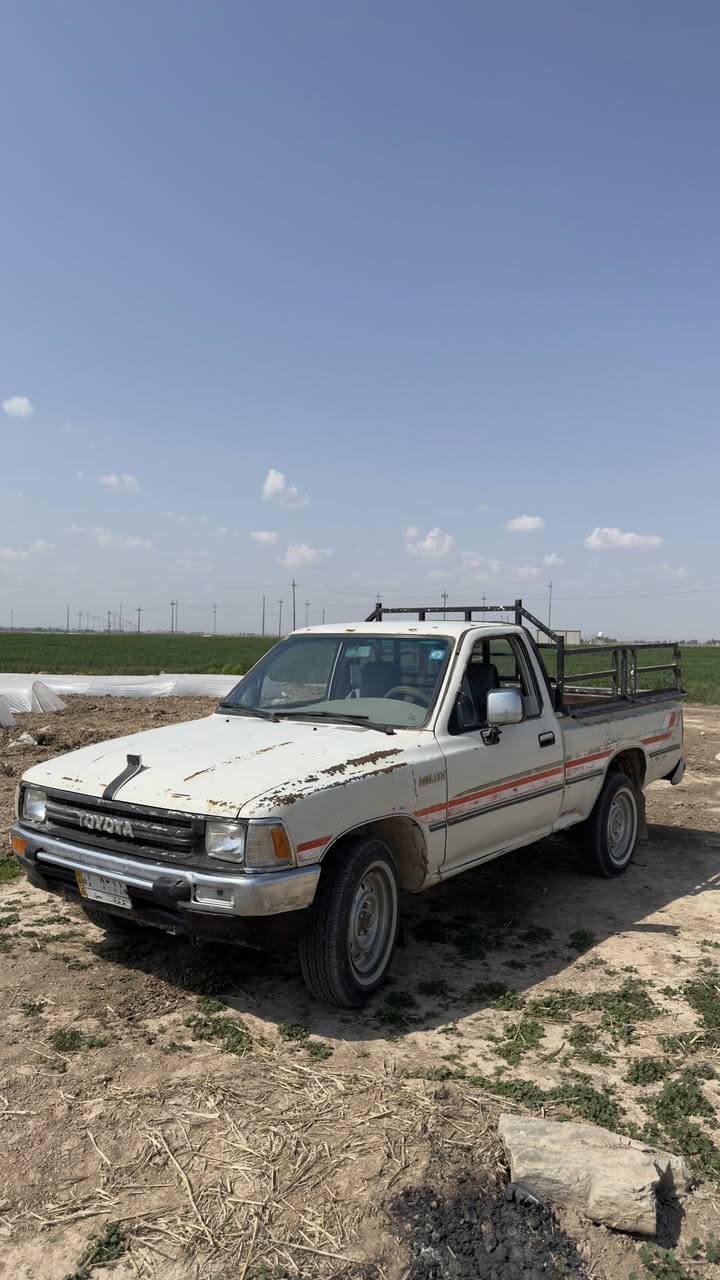 سلام عليكم للبيع بيكم موديل 1989 مكفوله كفاله عامه من الشاصي والمحرك والكير والضربه صبغها البلادي  محركها TY كيرها 5 نمر وشريطها هم رقم كركوك سنويه لحد 2027 تريد تحويل تريد وكاله عامه السياره كامله السعر 45 وبيها مجال من كلشي للاستفسار على الرقم التالي فقط *********** مكانها ديالئ ناحيه جباره
