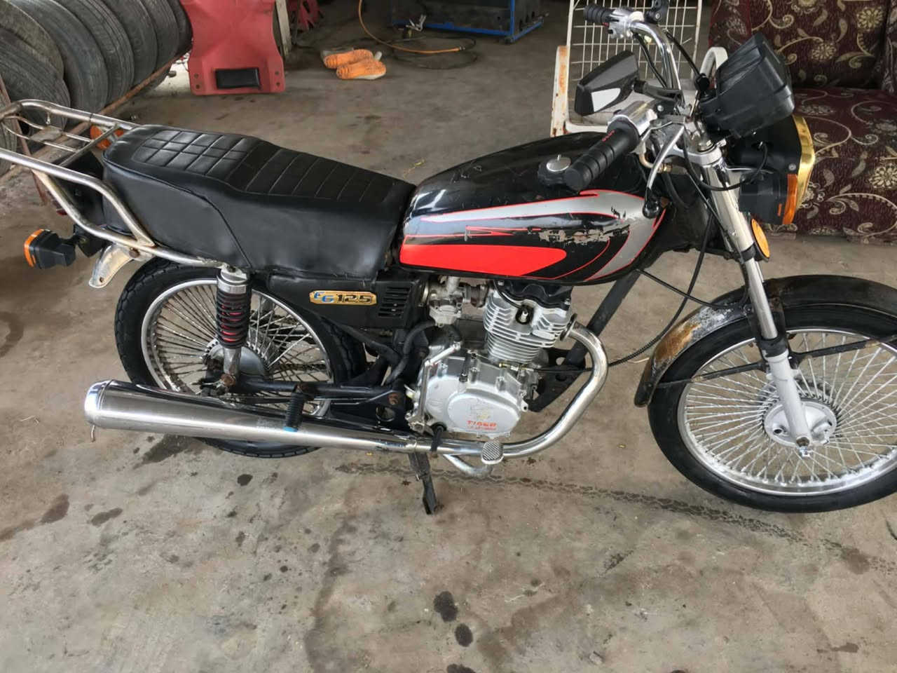 السلام عليكم تايكر 22 مكفولة كفالة عامة مكان بغداد الدورة ابو دشير مابيهة نقص برغي سعر 450 مكينة ما مفتوحة شلع تاكل لكاع 1. تعلك معدل طيران دراجة متصرف عليهة ربع كبل للشارع مابيهة اوراق فقط منفيس ومكاتبة *********** وقابل للمراوس
